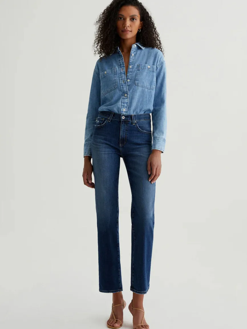 AG Jeans Brinley Crop in 7 Years La Jolla