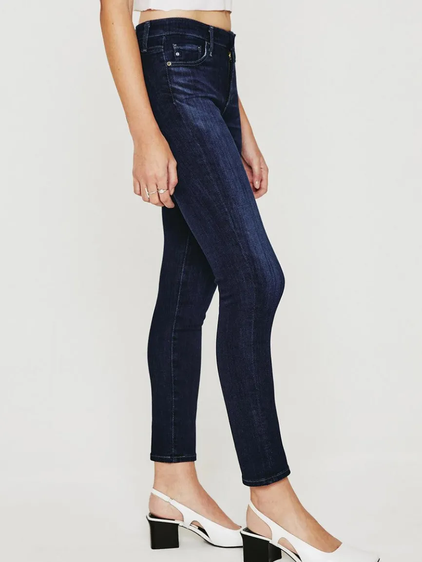 AG Jeans Prima Mid-Rise Cigarette in Concord