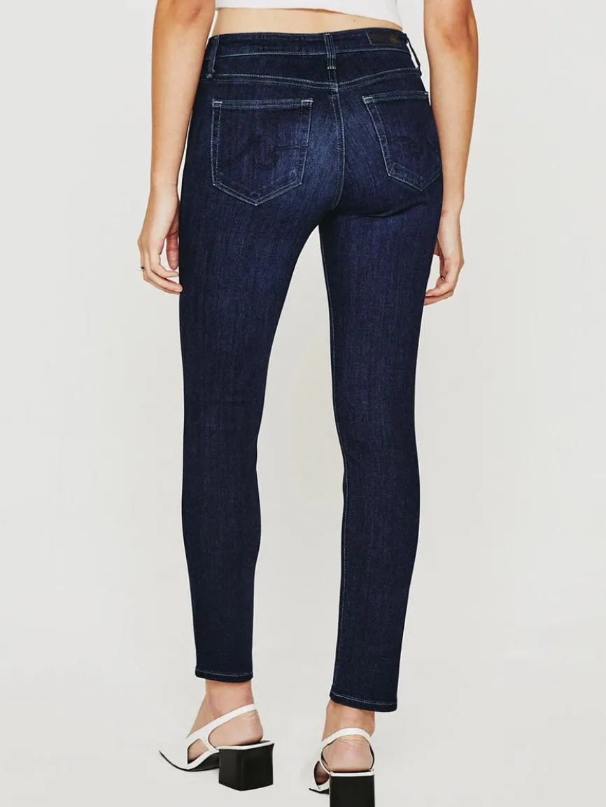 AG Jeans Prima Mid-Rise Cigarette in Concord