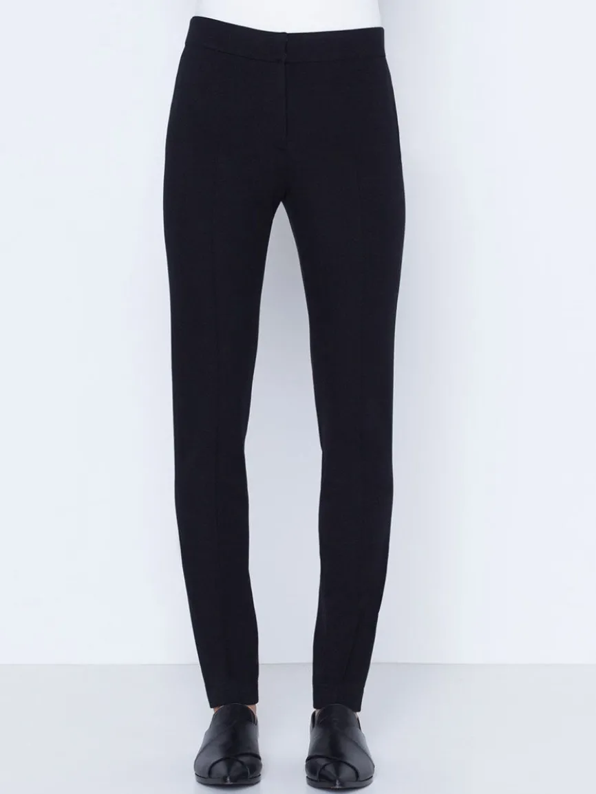 Akris Punto Mara Stretch Jersey Pants in Black