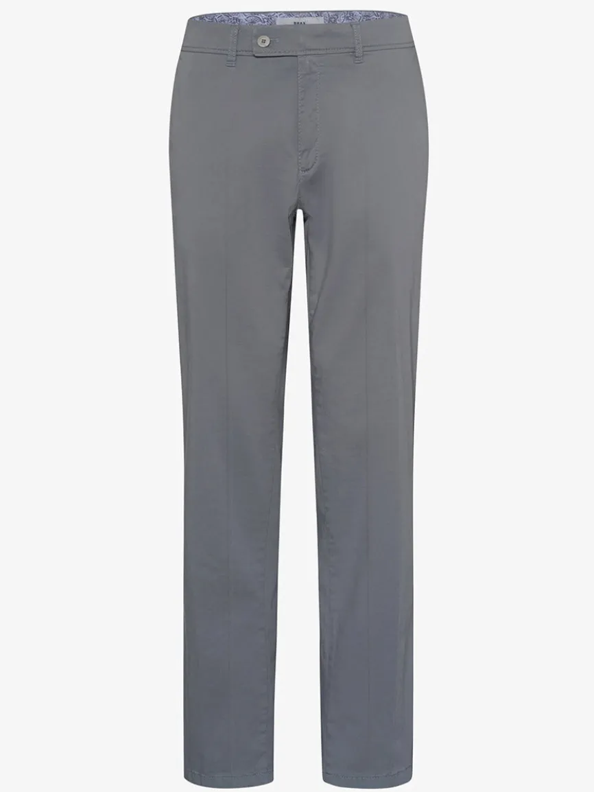 Brax Evans Kapok Hi-Flex Pants in Silver