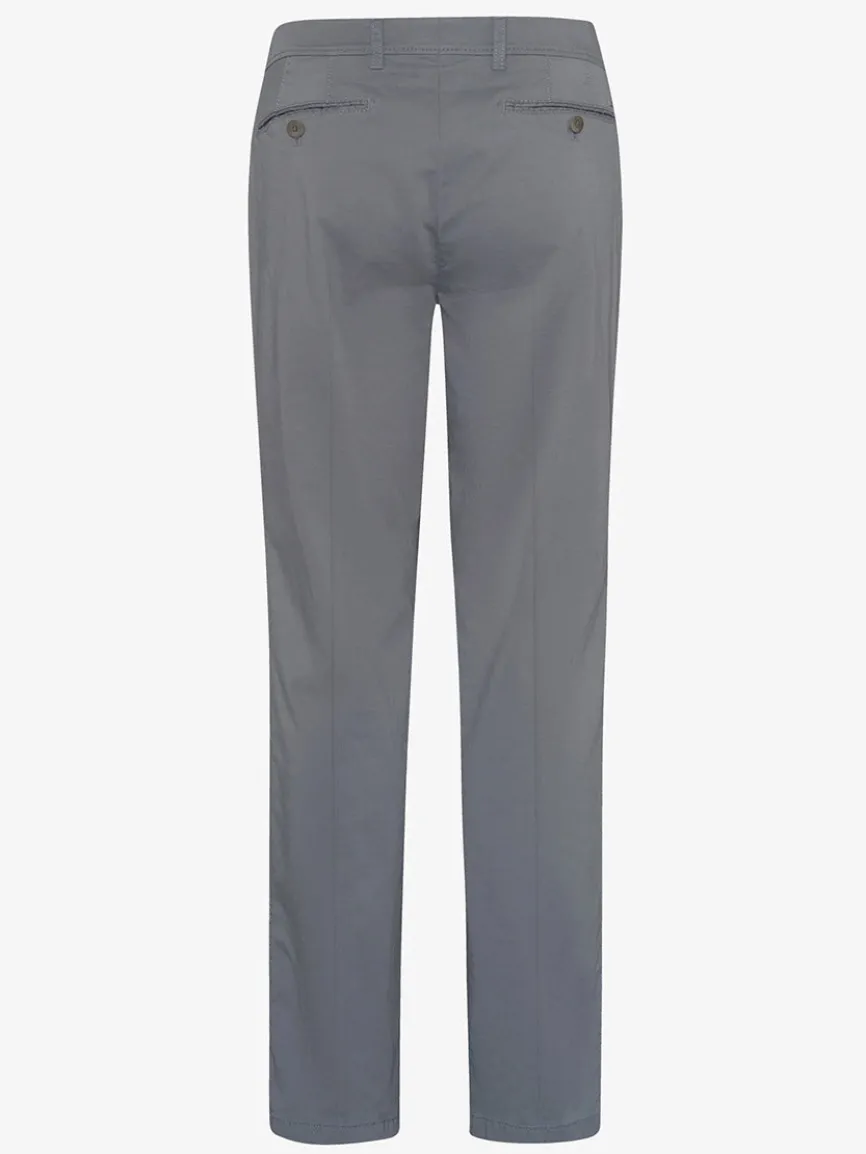Brax Evans Kapok Hi-Flex Pants in Silver