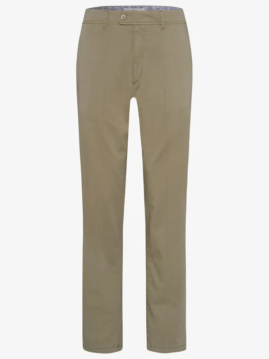 Brax Evans Kapok Hi-Flex Pants in Beige