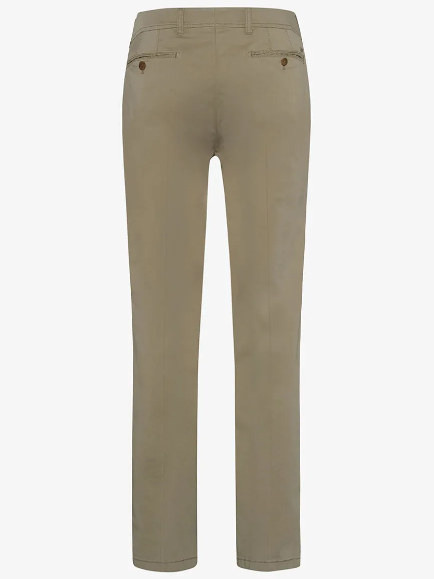 Brax Evans Kapok Hi-Flex Pants in Beige