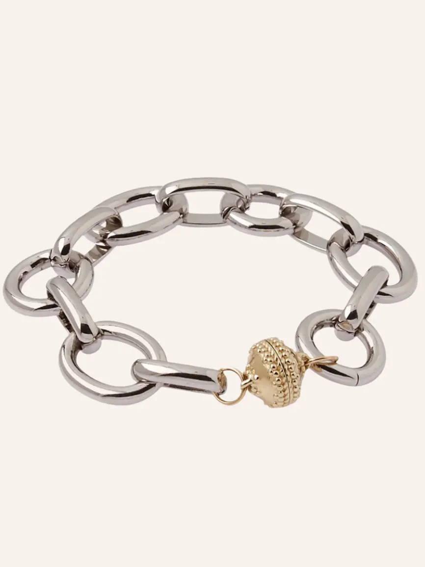 Clara Williams Gold Coast Rhodium Bracelet