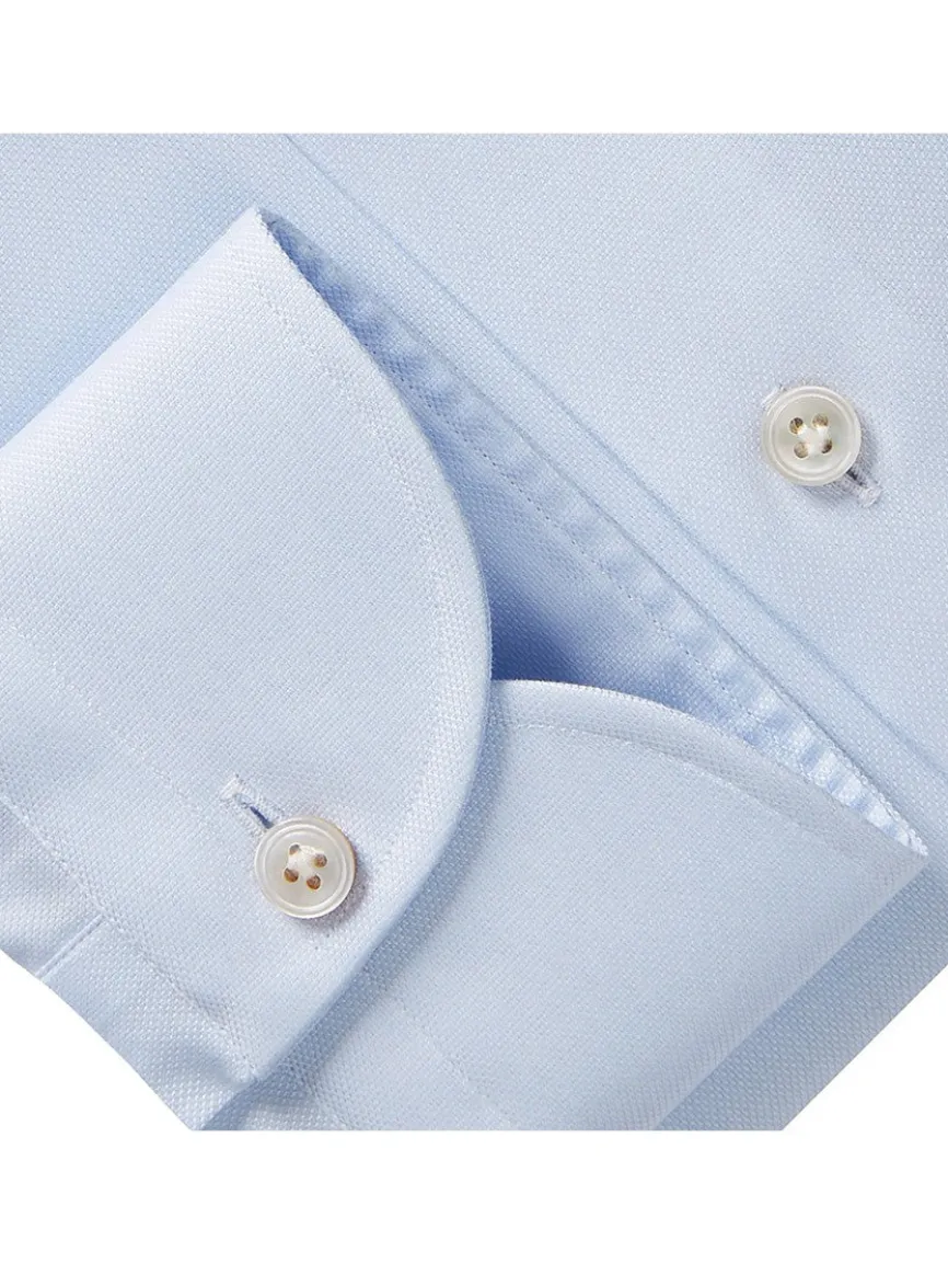 Emanuel Berg Premium Luxury Dress Shirt in Light Blue