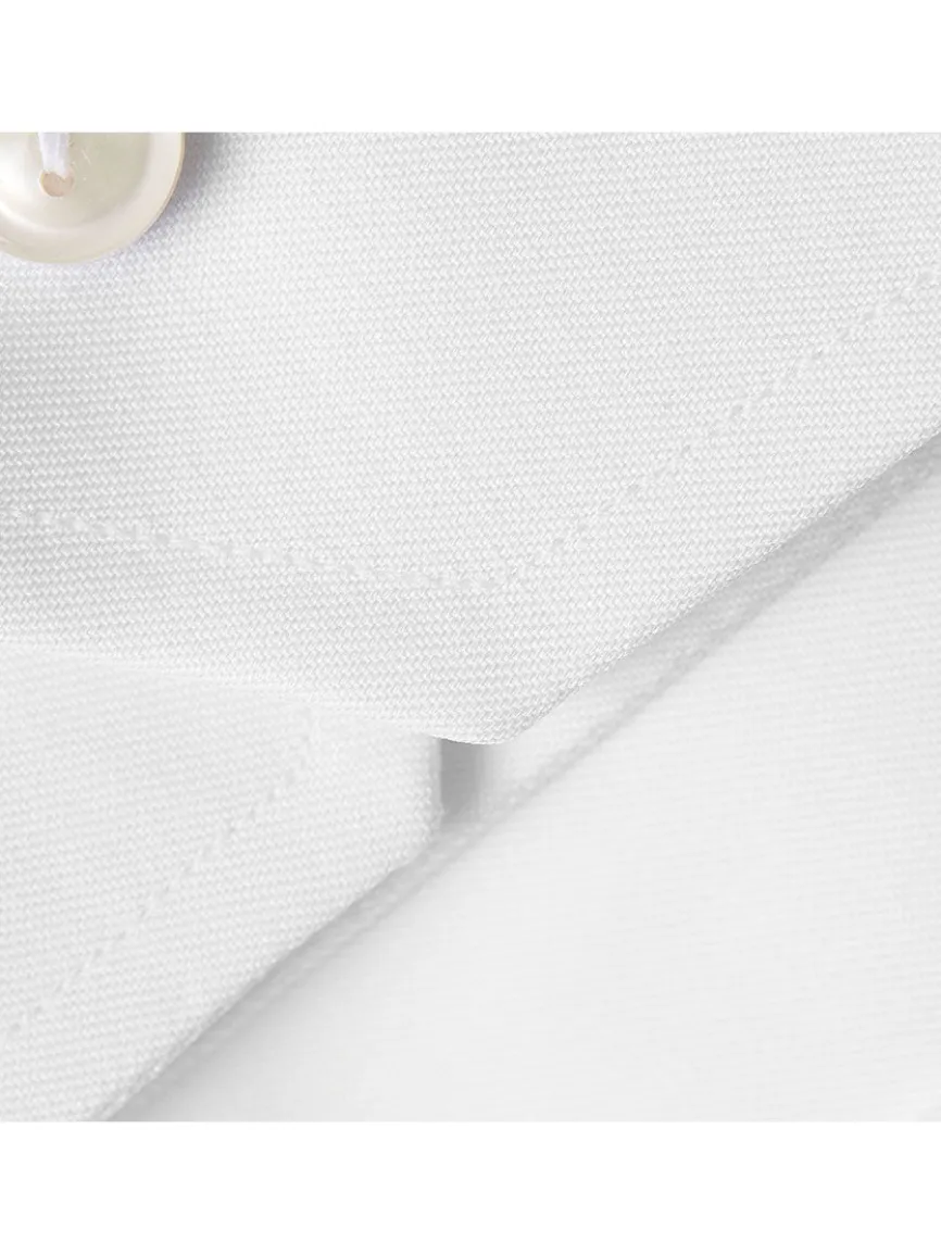 Eton Contemporary Fit White Signature Twill Dress Shirt