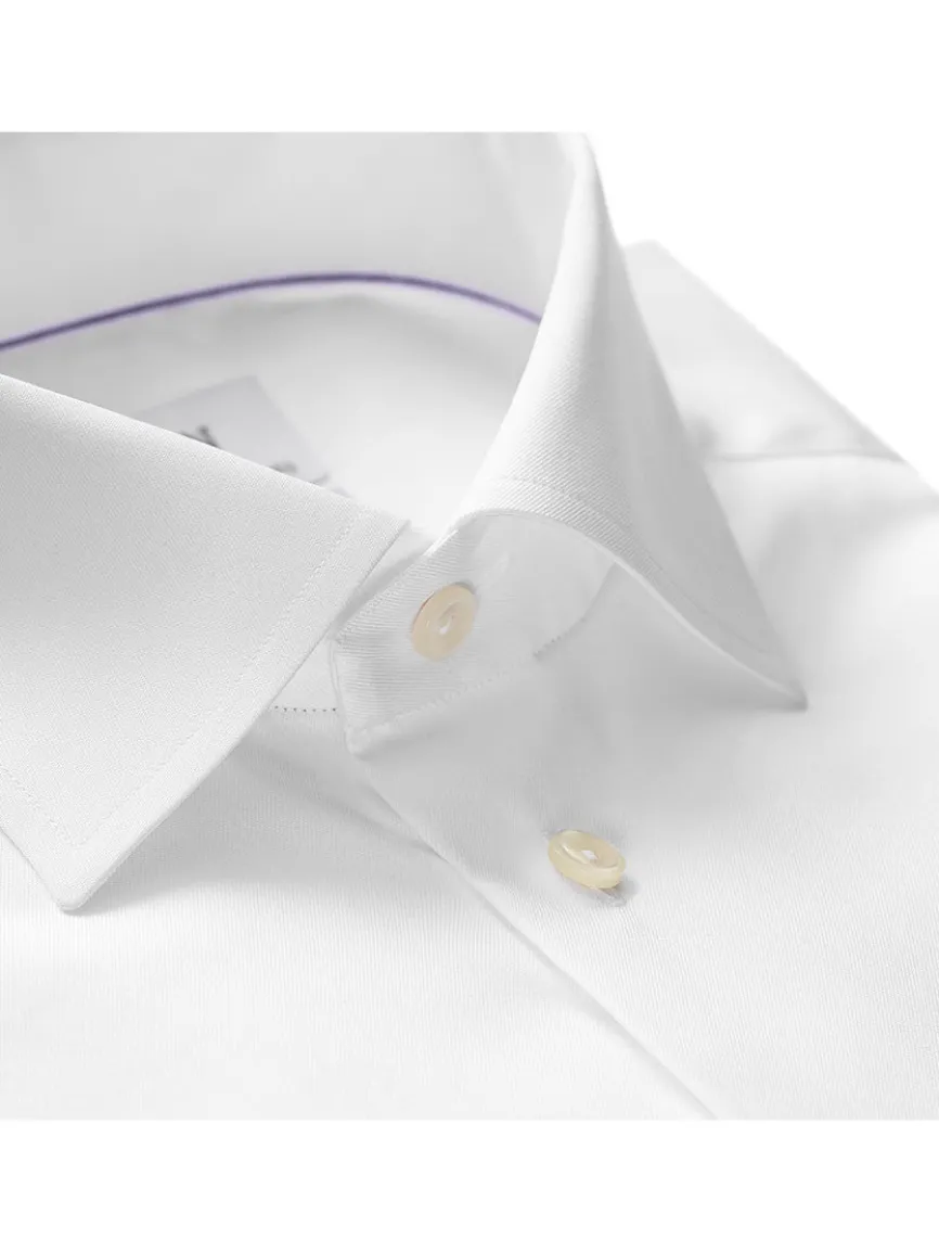 Eton Contemporary Fit White French Cuff Dress Shirt
