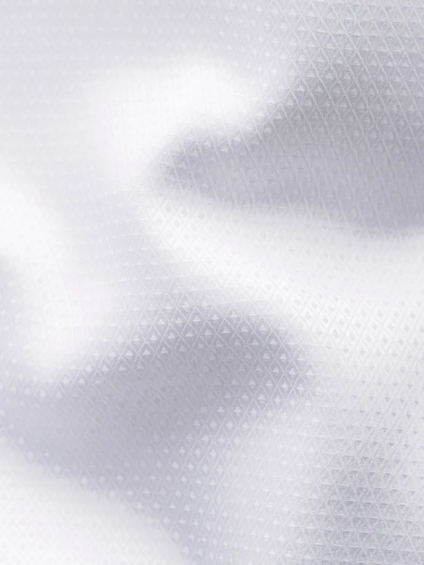 Eton White Dobby Formal Shirt