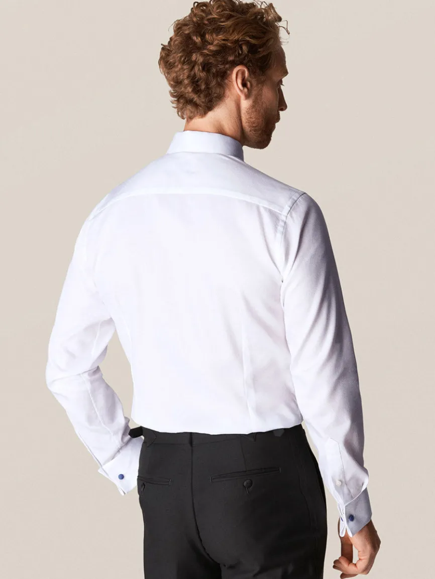 Eton White Dobby Formal Shirt
