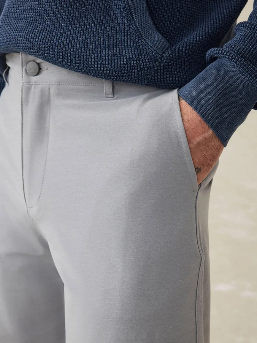 Faherty Brand All Day Short in Ice Grey