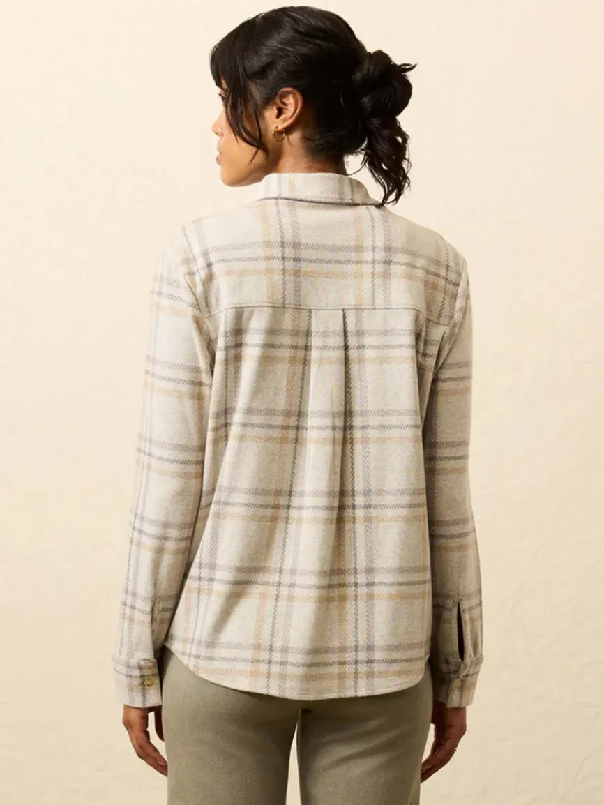 Faherty Brand Legend™ Classic Sweater Shirt in Sandy Trails Plaid