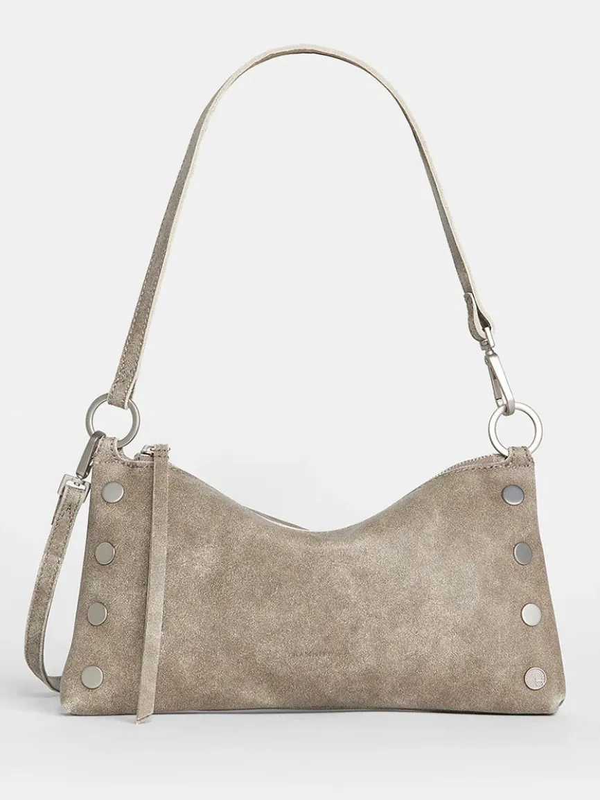 Hammitt Los Angeles Kyle Shoulder Bag in Pewter/Brushed Silver