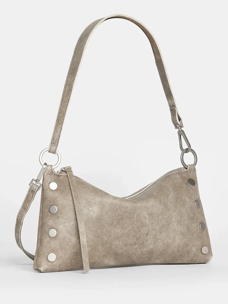 Hammitt Los Angeles Kyle Shoulder Bag in Pewter/Brushed Silver