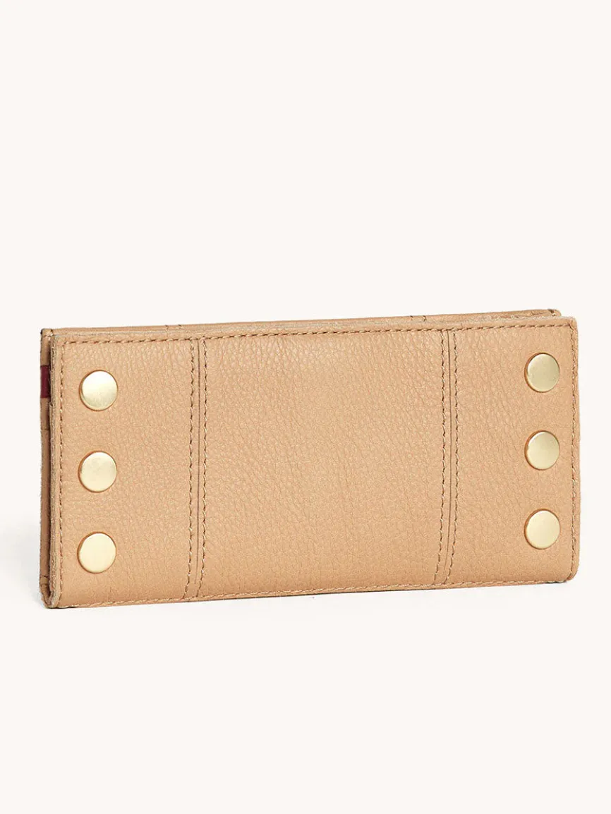 Hammitt Los Angeles 110 North Wallet in Toast Tan/Brushed Gold