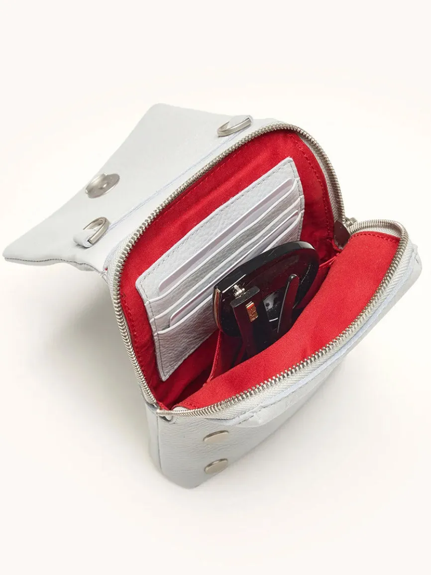 Hammitt Los Angeles VIP Mobile in Bluebird/Brushed Silver