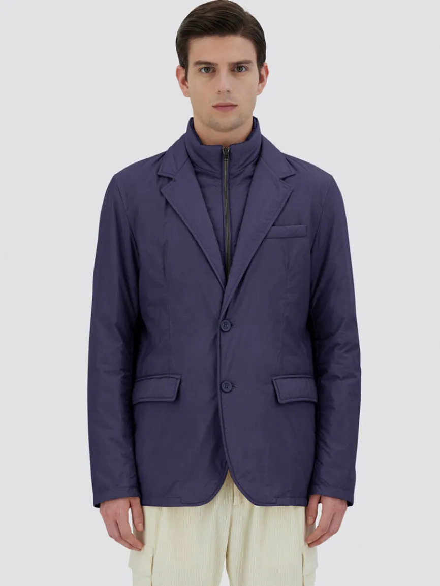 Herno Blazer in Ecoage in New Blue