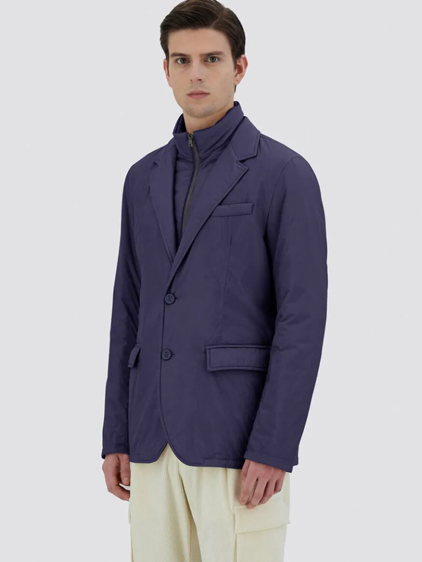 Herno Blazer in Ecoage in New Blue