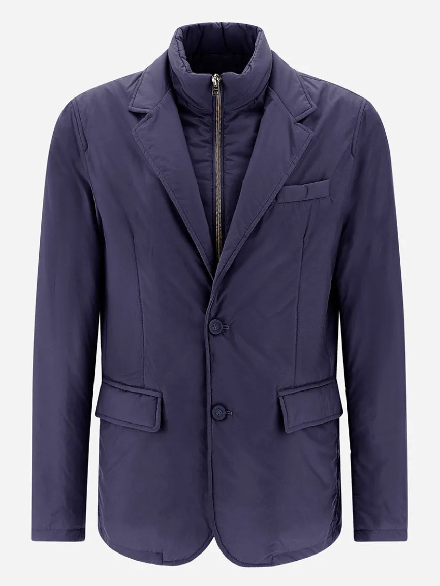 Herno Blazer in Ecoage in New Blue