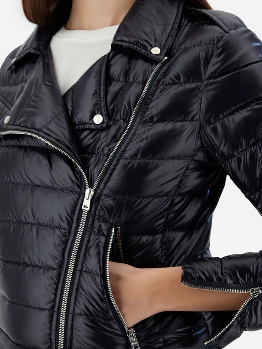 Herno Bomber Jacket in Ultralight Nylon in Black