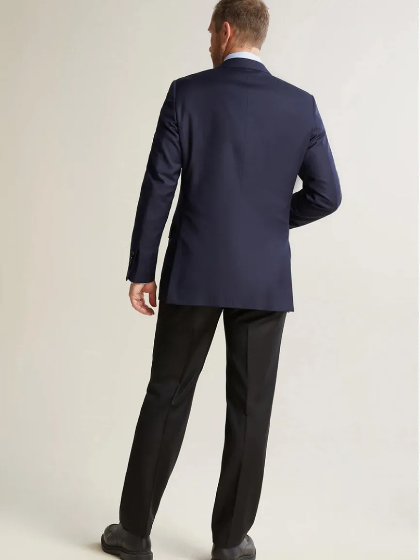 Hickey Freeman (Heritage Gold) Navy Traveler Honey Way Blazer