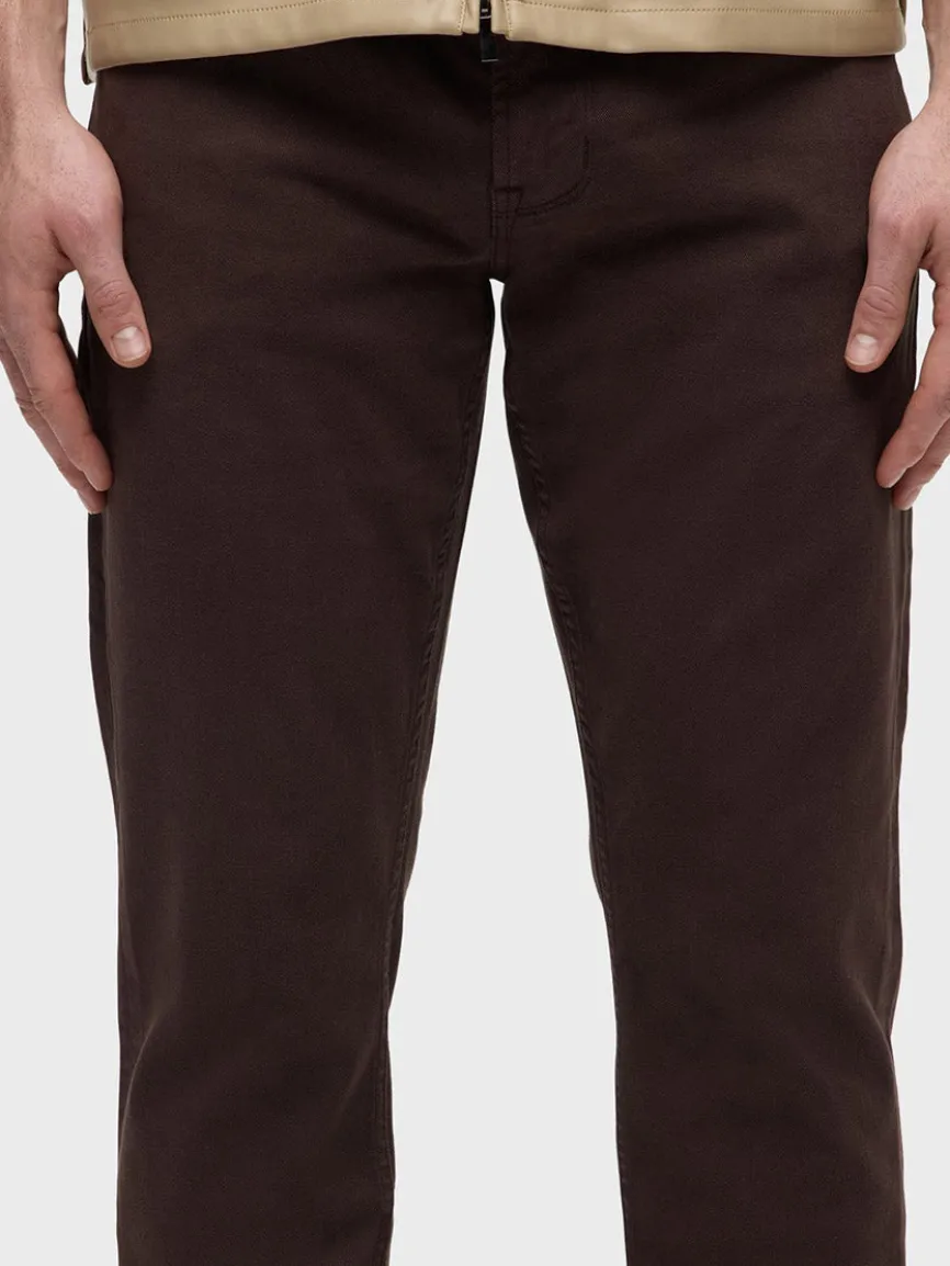 Hudson Blake Slim Straight Jeans in Timber