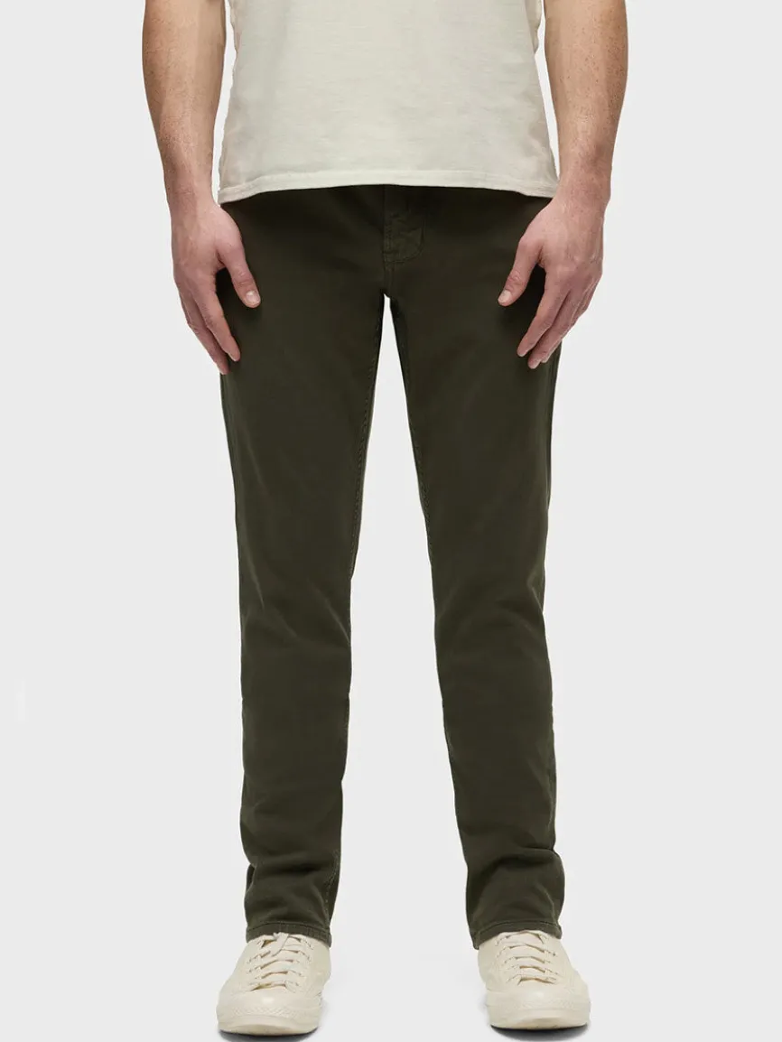 Hudson Blake Slim Straight Jeans in Dark Forest