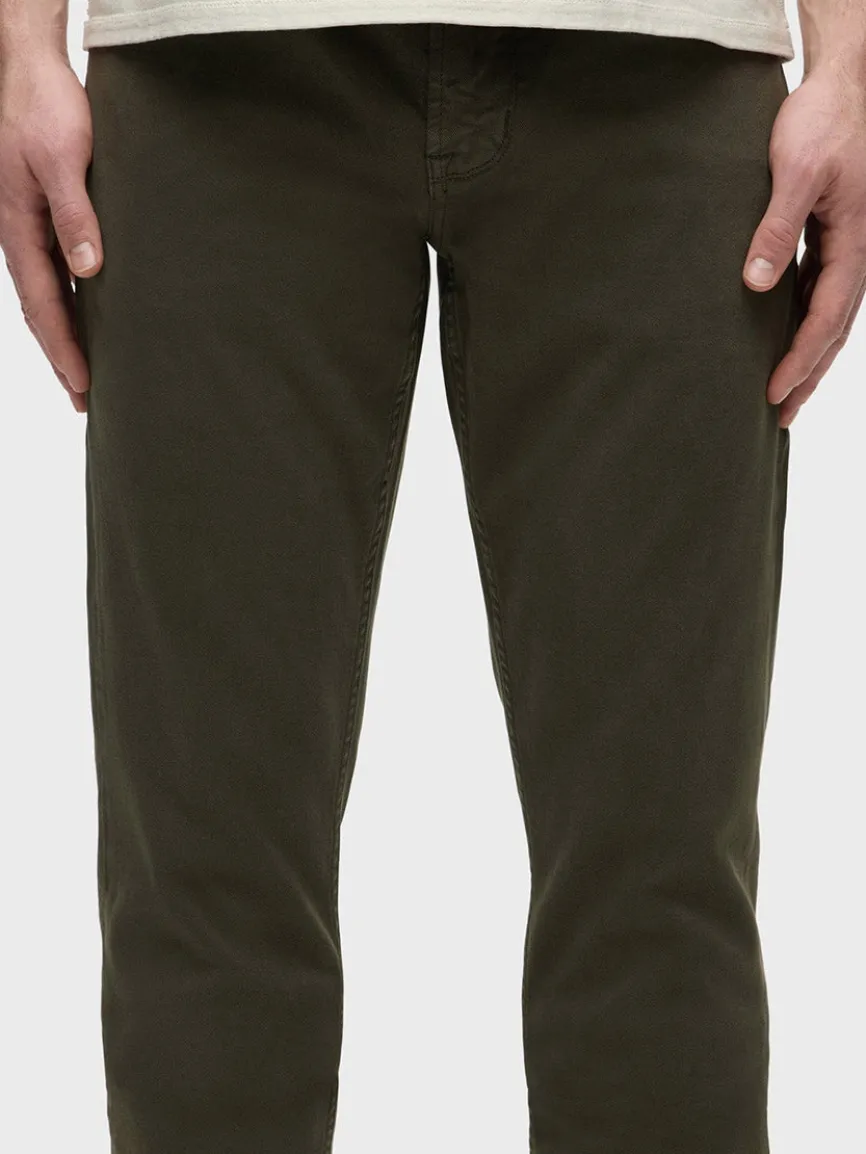 Hudson Blake Slim Straight Jeans in Dark Forest
