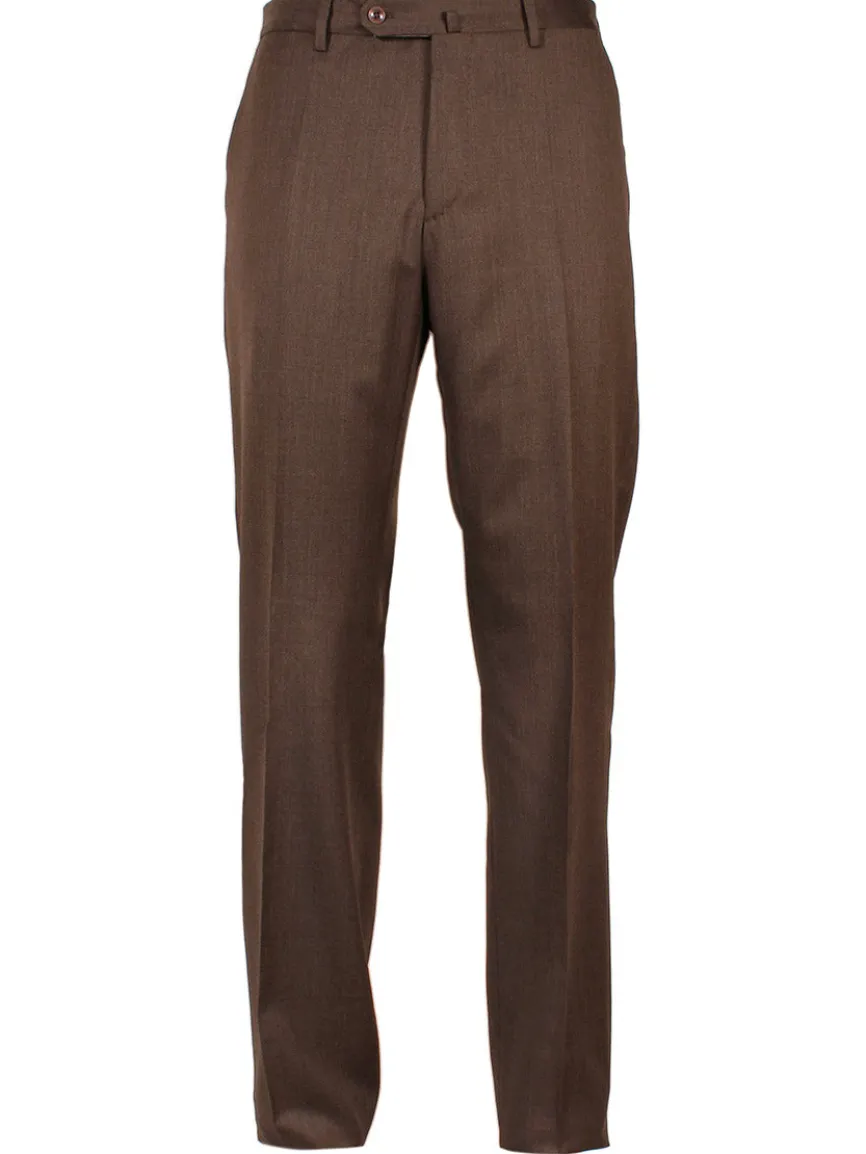 Incotex Matty 4-Season Trouser in Brown