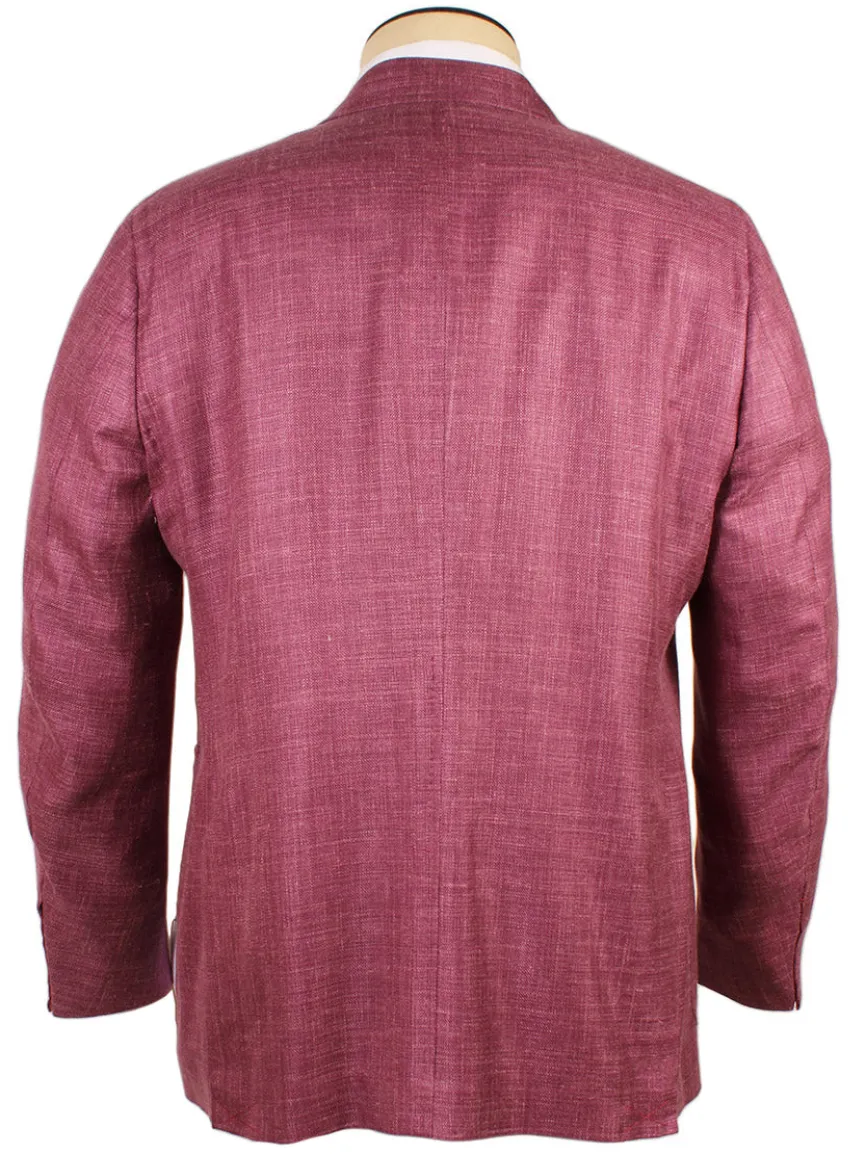 Isaia Capri Sport Jacket in Berry