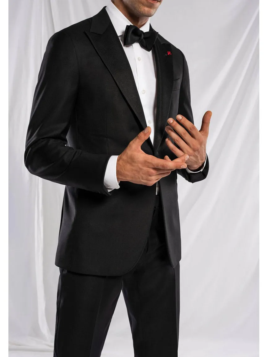 Isaia Sanita AquaSpyder Peak Lapel Tuxedo