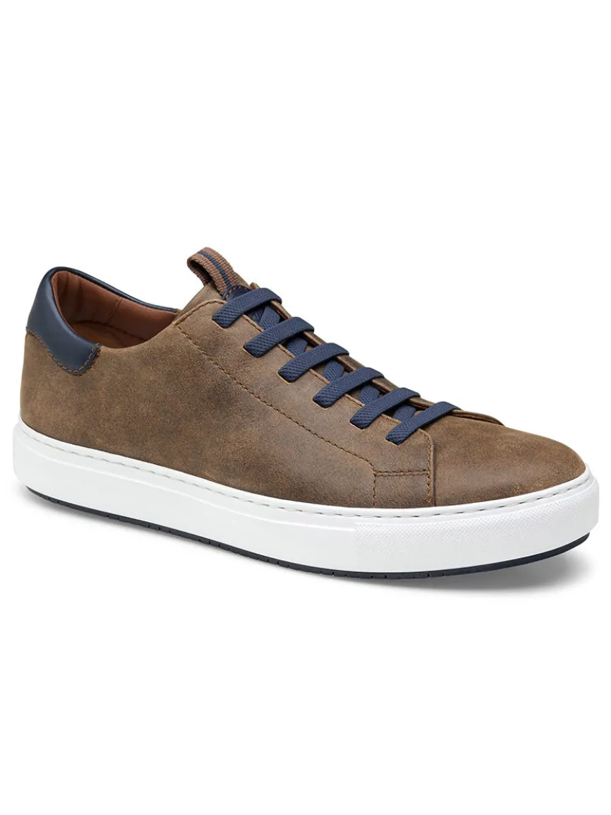 J & M Collection Anson Lace-to-Toe in Brown Full Grain