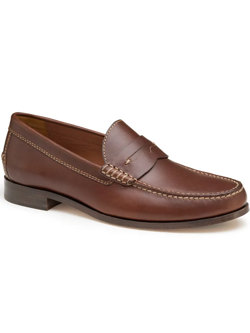 J & M Collection Baldwin Penny in Brandy American Full Grain