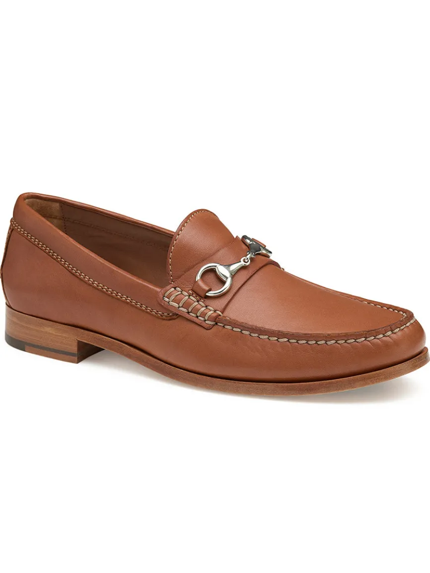 J & M Collection Baldwin Bit in Cognac Sheepskin