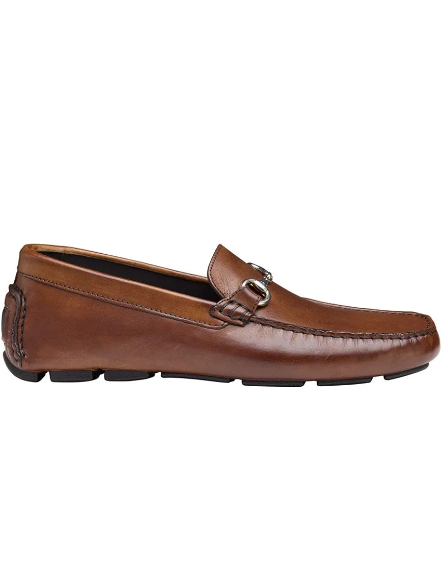 J & M Collection Dayton Bit in Brown Italian Calfskin
