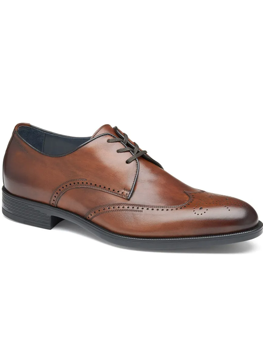 J & M Collection Flynch Wing in Tan Italian Calfskin