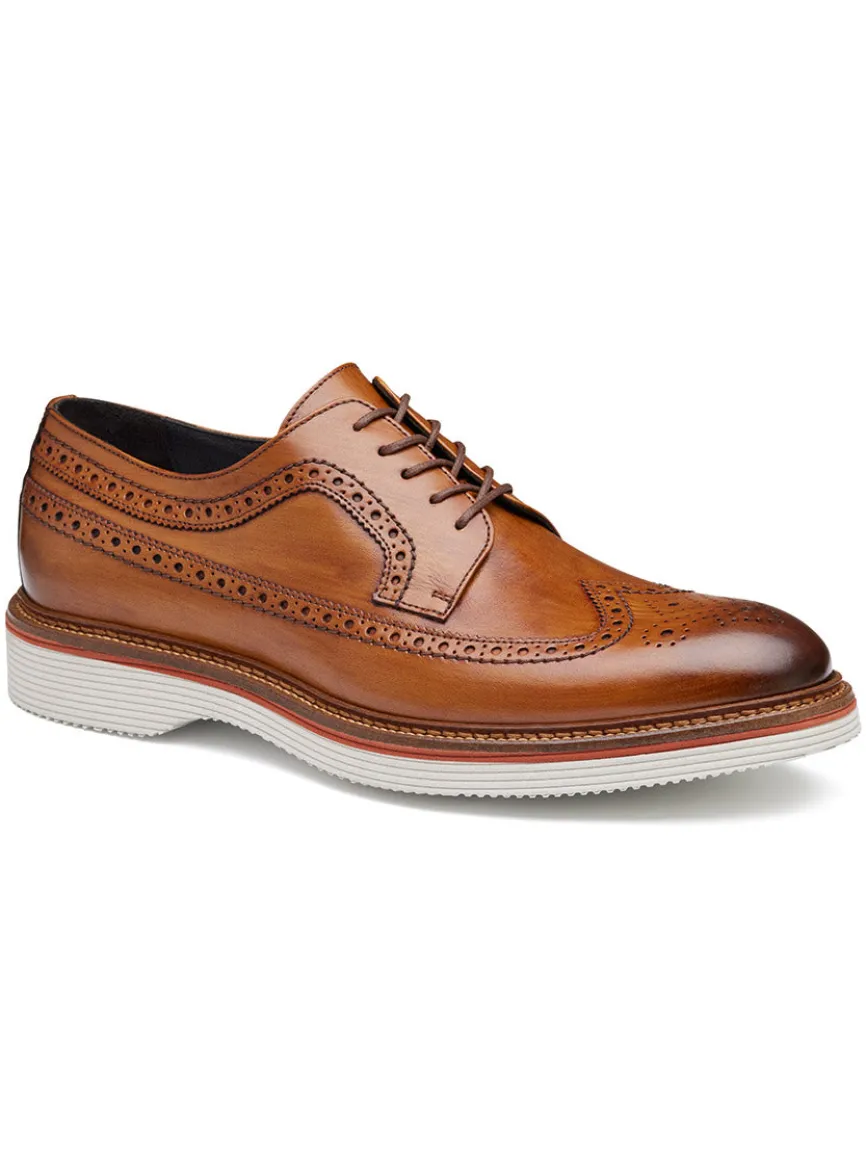 J & M Collection Jenson Longwing in Tan Italian Calfskin