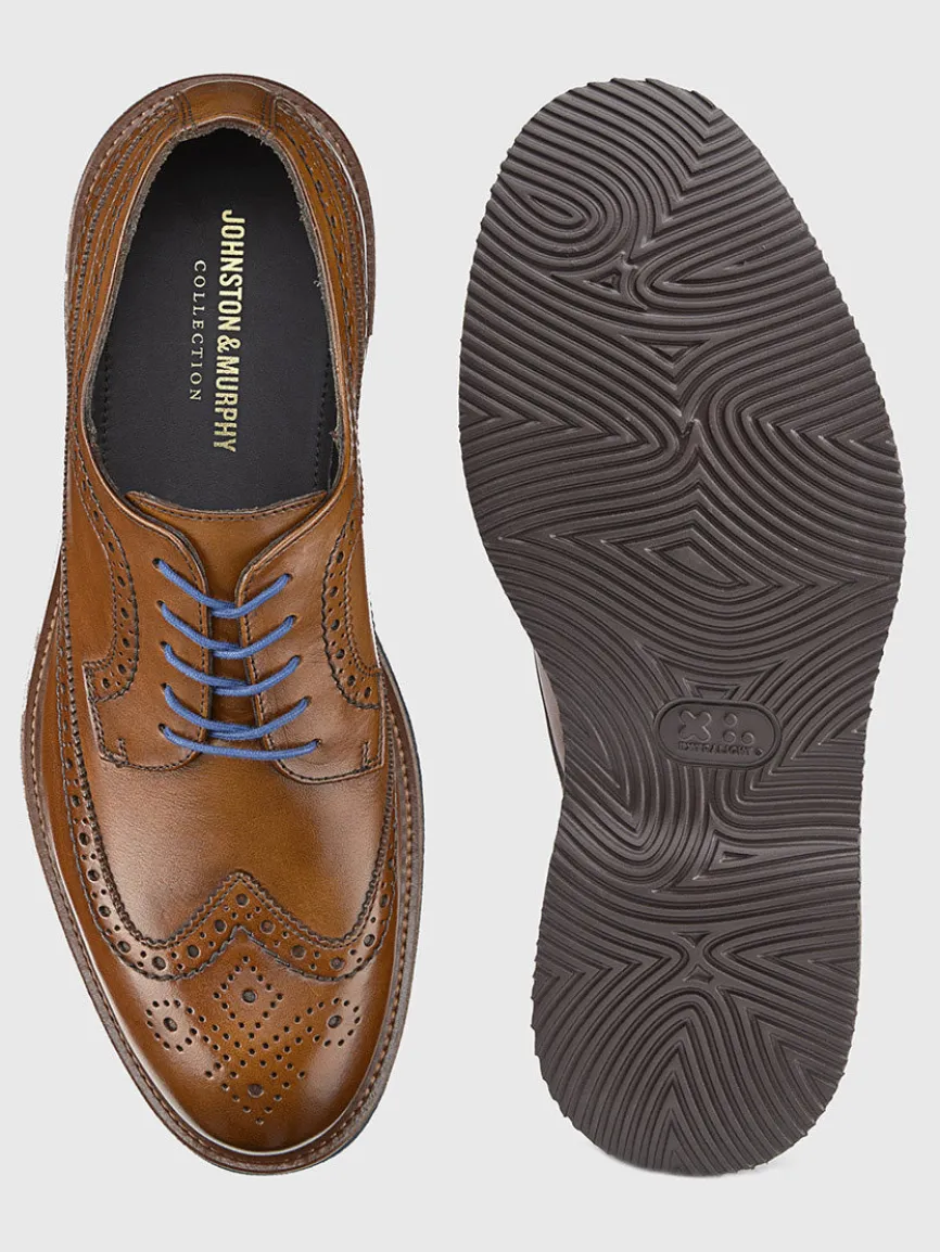 J & M Collection Jenson Longwing in Tan European Calfskin