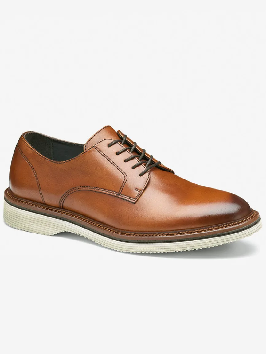 J & M Collection Jenson Plain Toe in Tan European Calfskin