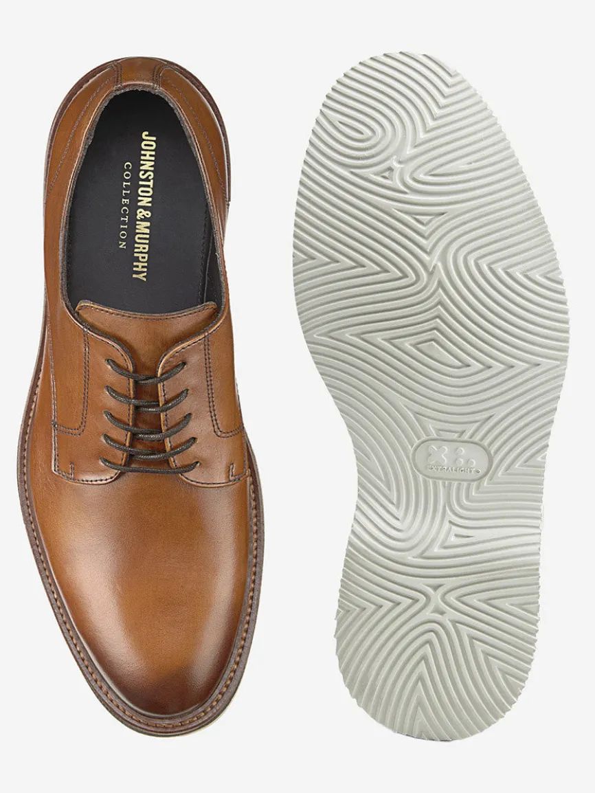 J & M Collection Jenson Plain Toe in Tan European Calfskin