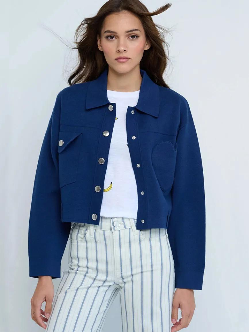 Lisa Todd Beat Goes On Jacket in Navy