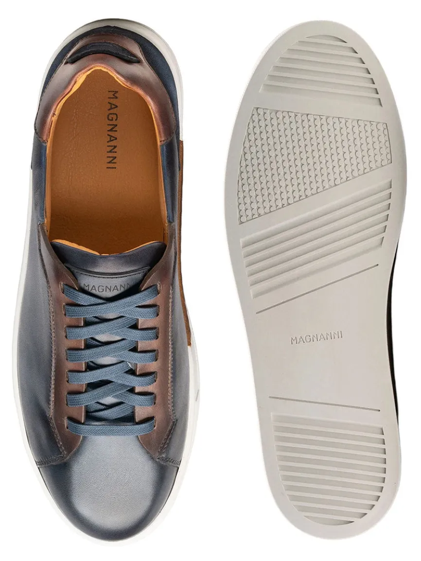 Magnanni Amadeo in Navy & Brown