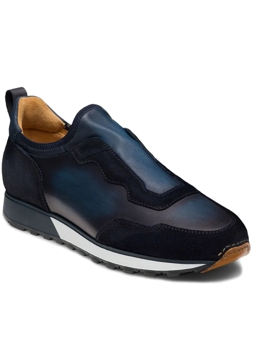 Magnanni Arco Slip in Navy