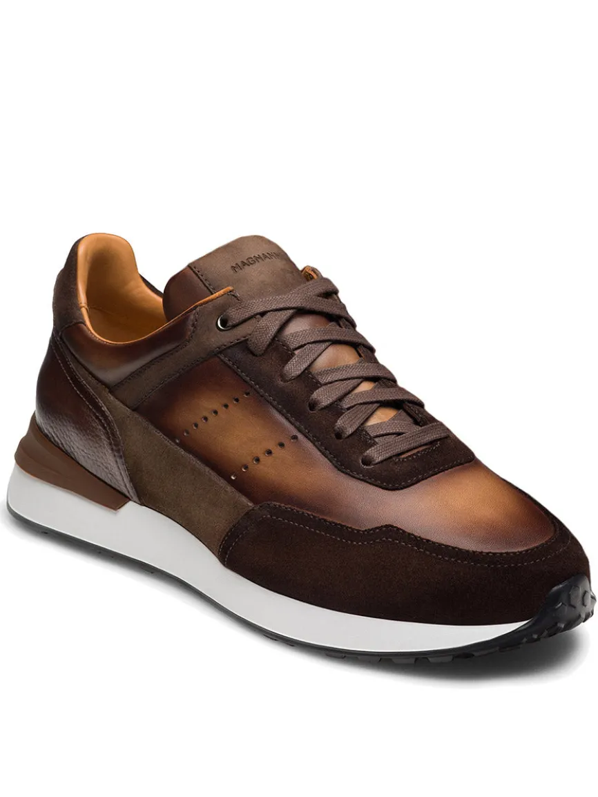 Magnanni Bravo V in Midbrown Suede/Brown