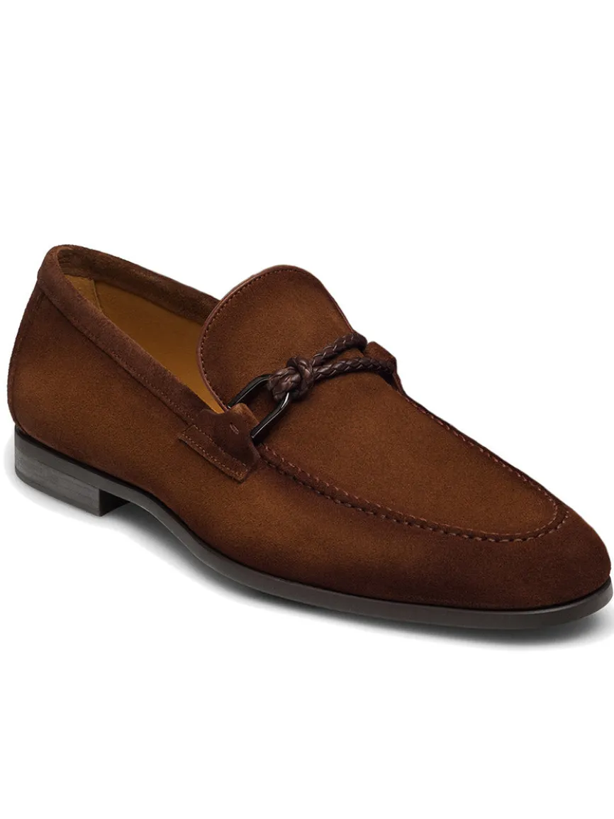 Magnanni Destin in Cognac Suede