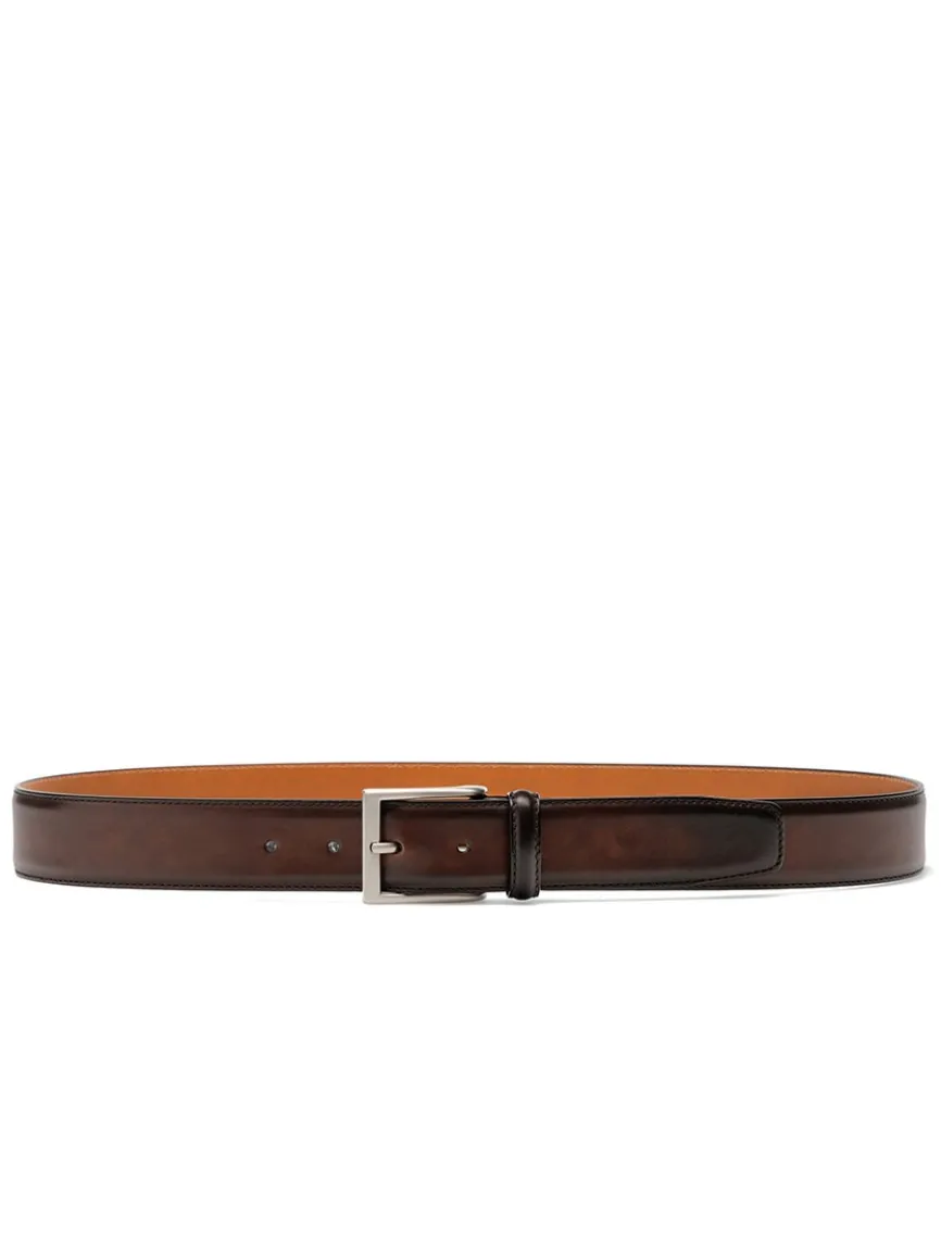 Magnanni Viento Belt in Midbrown