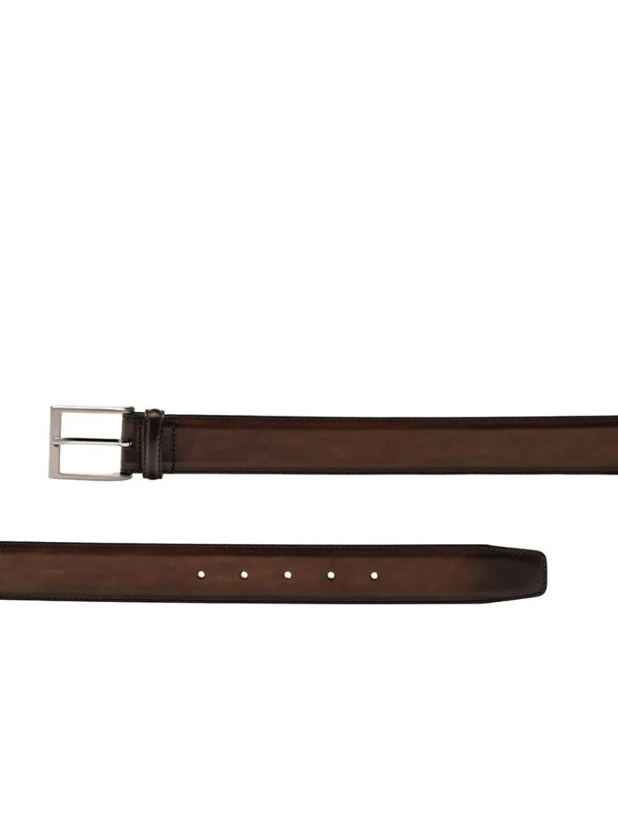 Magnanni Viento Belt in Tabaco
