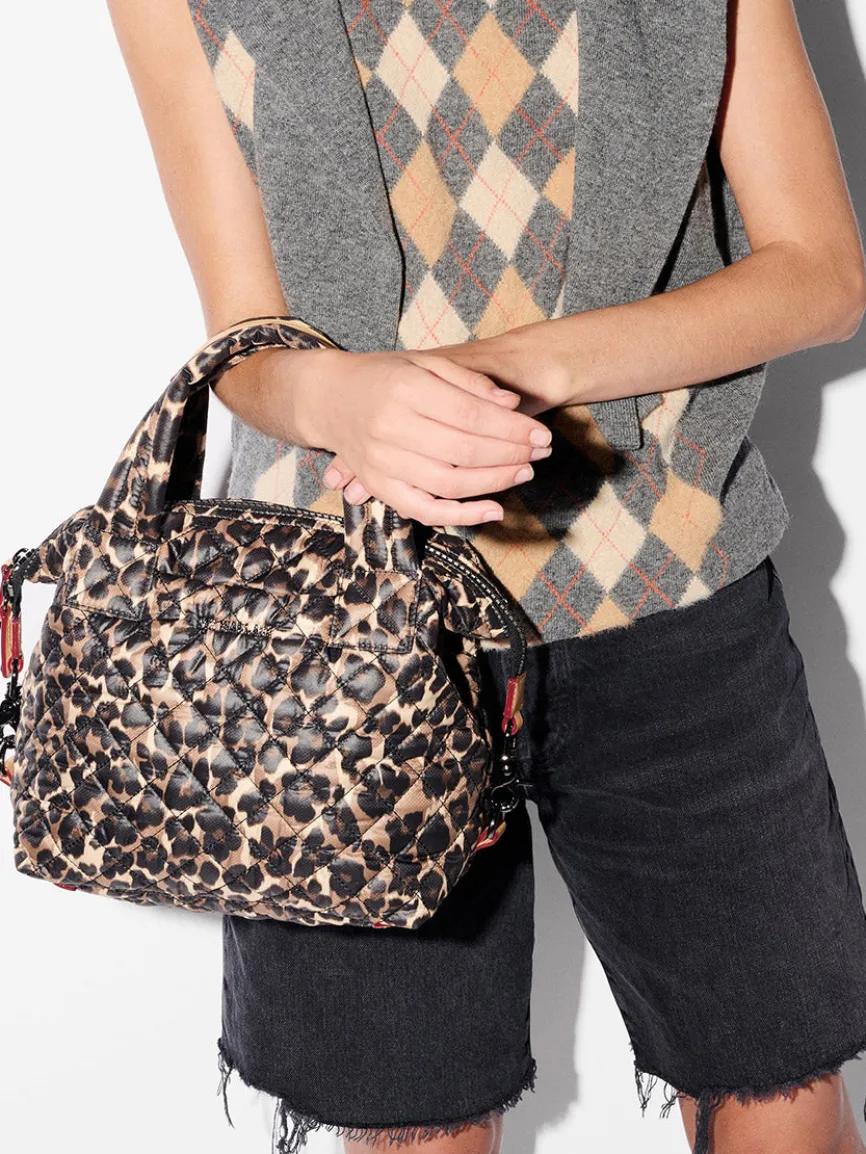 MZ Wallace Small Sutton Deluxe in Leopard Oxford