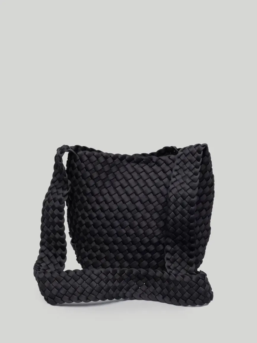 Naghedi Laguna Crossbody in Solid Onyx