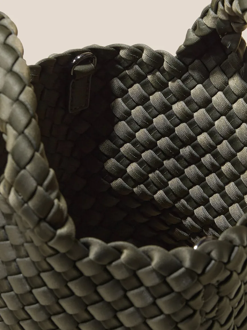 Naghedi St. Barths Petit Tote in Solid Olive